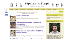 Desktop Screenshot of bipolarvillage.com